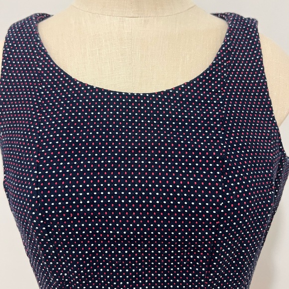Tommy Hilfiger Navy Mini Dress with Dots - Picture 2 of 8